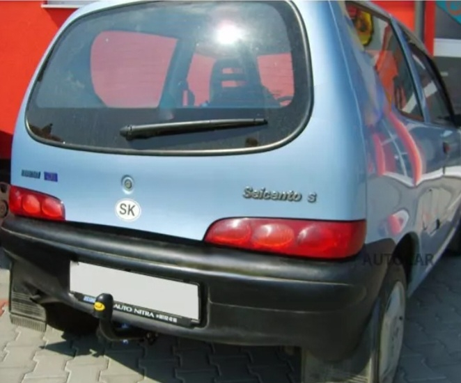 Carlig remorcare Fiat Seicento 3 usi  fabricat intre 04.1998 - 2003 [2]
