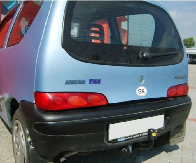 Carlig remorcare Fiat Seicento 3 usi  fabricat intre 04.1998 - 2003 [4]