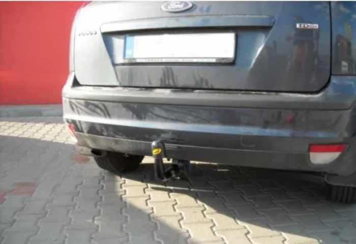 Carlig remorcare Ford Focus htb 2004 - 2010 demontabil automat vertical [4]