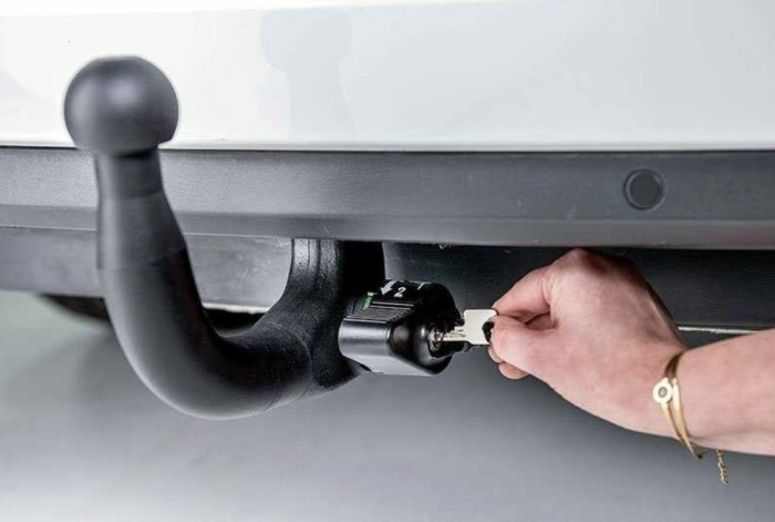 Cârlig de remorcare automat vertical cu cheie Hakpol pentru Ford Mondeo V (2014 - 2022) - Cod E/A57 [4]