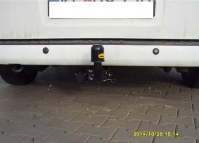 Carlig remorcare Ford Transit Custom 2013 - 08/2023 demontabil automat cu maneta [5]