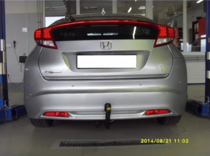 Carlig remorcare Honda Civic 5 usi 2012 - 2015 demontabil automat vertical [7]