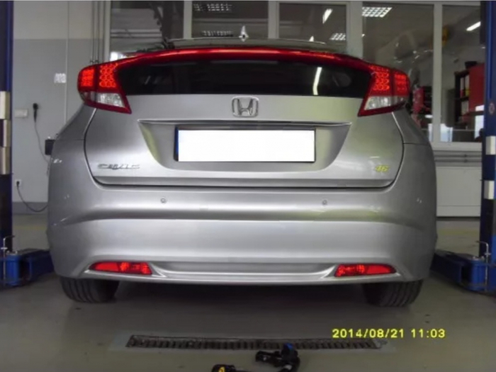 Carlig remorcare Honda Civic 5 usi 2012 - 2015 demontabil automat vertical [9]