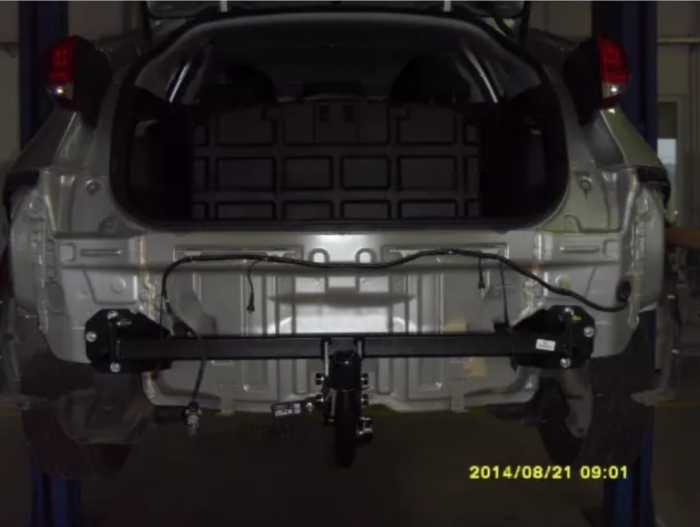 Carlig remorcare Honda Civic 5 usi 2012 - 2015 demontabil automat vertical [4]