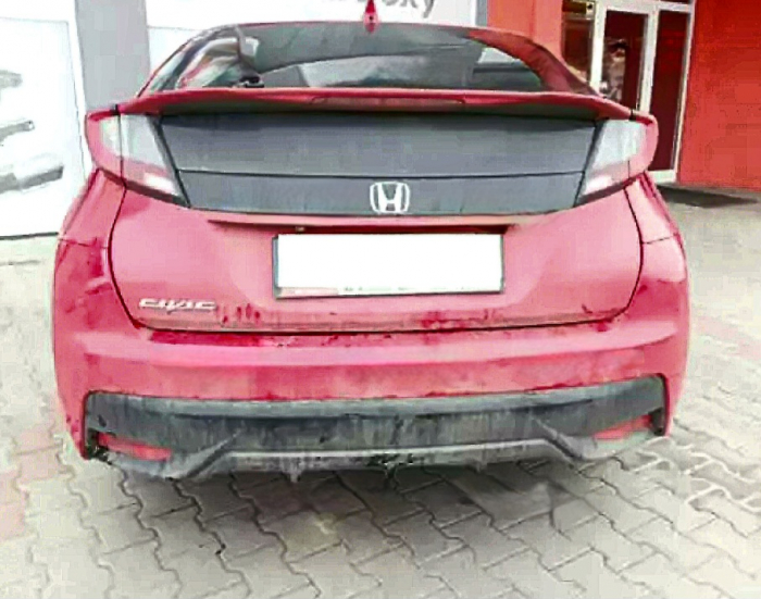 Carlig remorcare Honda Civic 5 usi 2015 - 2017 demontabil automat vertical marca Autohak [7]