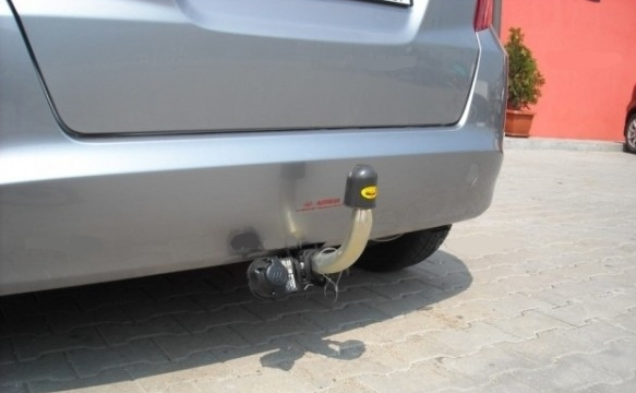 Carlig remorcare Honda Jazz 2008 - 2015 demontabil automat cu maneta marca Autohak [2]