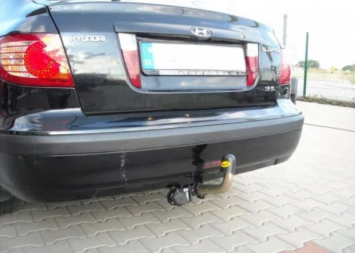Carlig remorcare Hyundai Elantra 2000 - 2010 demontabil automat cu maneta [5]