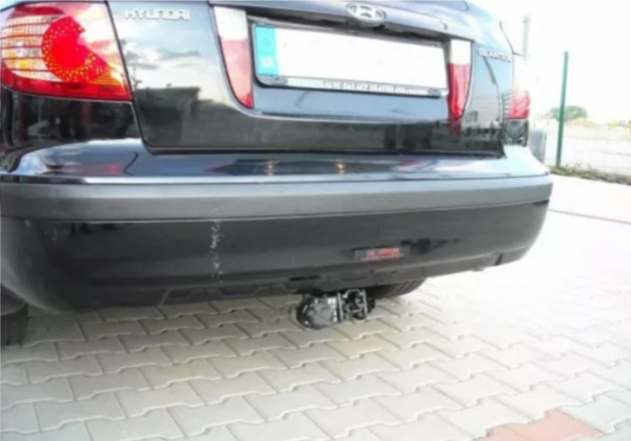 Carlig remorcare Hyundai Elantra 2000 - 2010 demontabil automat cu maneta [9]