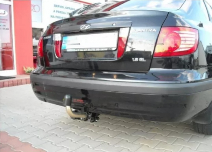 Carlig remorcare Hyundai Elantra 2000 - 2010 demontabil automat cu maneta [6]