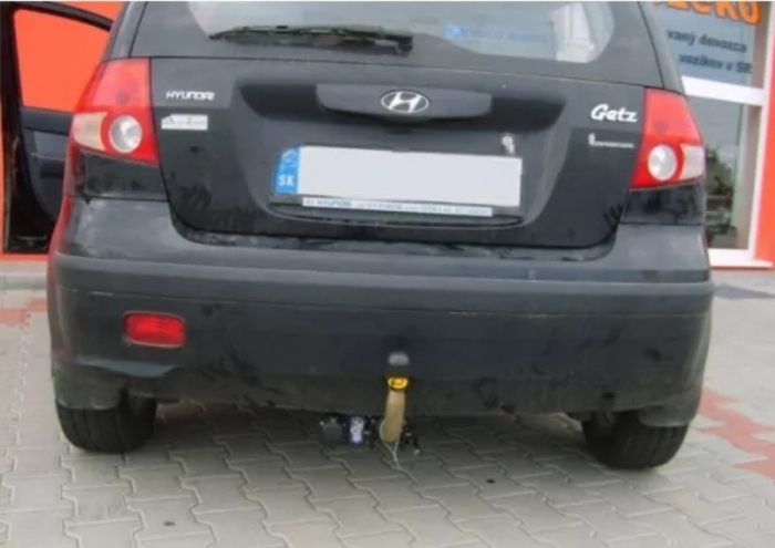 Carlig remorcare Hyundai Getz 2003 - 2005 (TB) demontabil automat cu maneta [3]