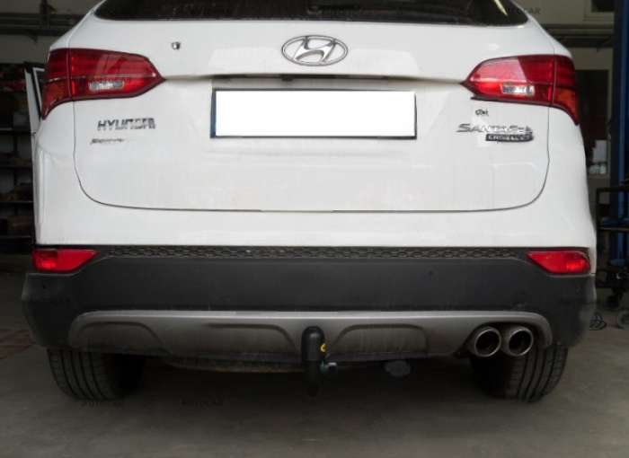 Carlig remorcare Hyundai Grand Santa Fe dupa 2012 demontabil automat vertical marca Autohak [11]