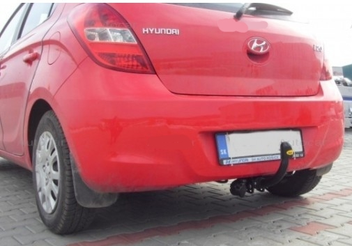 Carlig remorcare Hyundai i20 2009 - 2014 demontabil automat cu maneta marca Autohak [4]