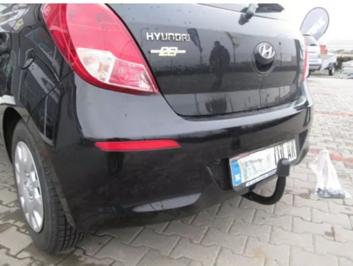 Carlig remorcare Hyundai i20 2009 - 2014 demontabil automat vertical marca Autohak [9]