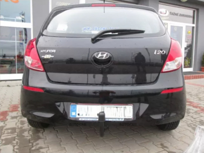 Carlig remorcare Hyundai i20 2009 - 2014 demontabil automat vertical marca Autohak [5]