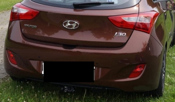 Carlig remorcare Hyundai i30 5 usi 2012 - 2017 demontabil automat cu maneta marca Autohak [2]