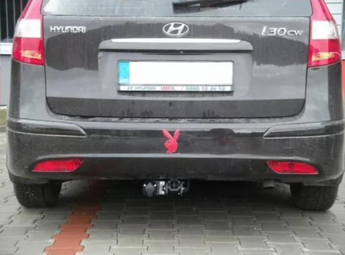 Carlig remorcare Hyundai I30 combi 2010 - 2012 demontabil automat cu maneta [3]