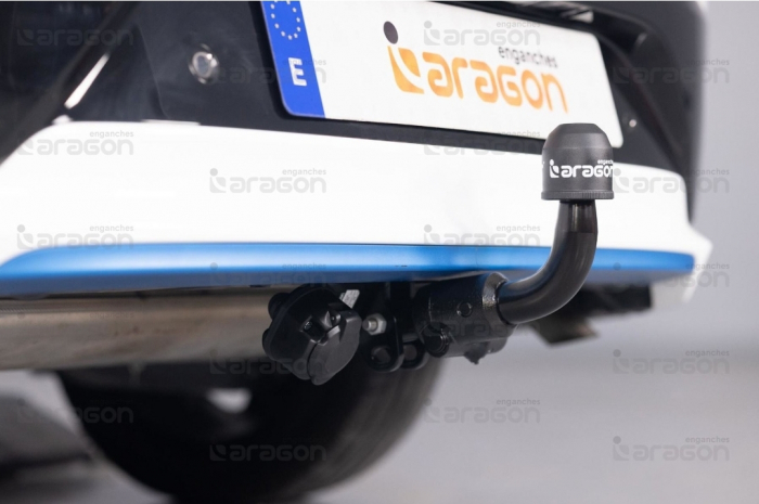 Carlig remorcare Hyundai Ioniq Hybrid HEV 2017 - 2022 demontabil automat orizontal marca Aragon [5]