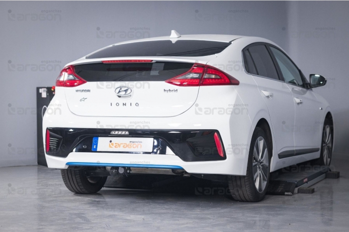 Carlig remorcare Hyundai Ioniq Hybrid HEV 2017 - 2022 demontabil automat orizontal marca Aragon [8]