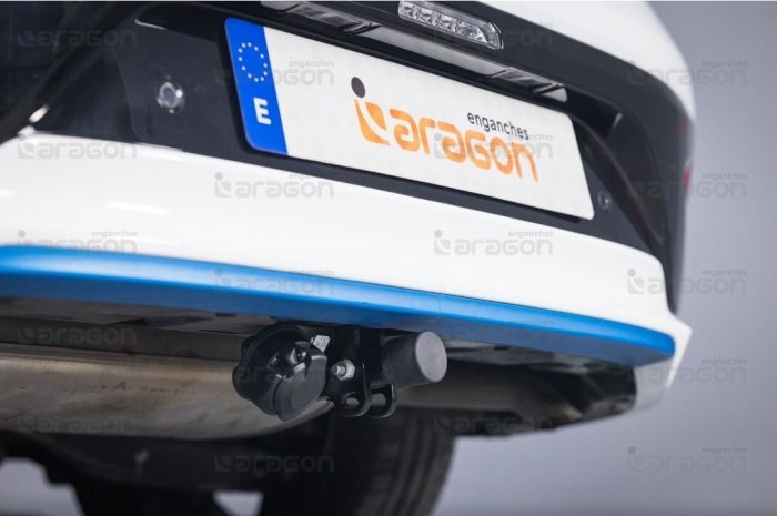 Carlig remorcare Hyundai Ioniq Hybrid HEV 2017 - 2022 demontabil automat orizontal marca Aragon [9]