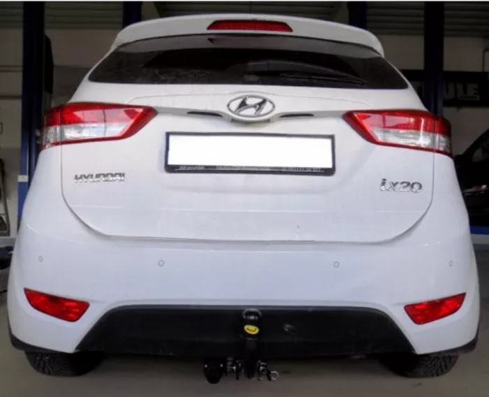 Carlig remorcare Hyundai ix20 dupa 2010 demontabil automat cu maneta marca Autohak [4]