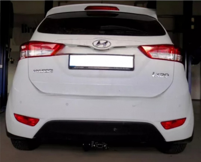 Carlig remorcare Hyundai ix20 dupa 2010 demontabil automat cu maneta marca Autohak [2]