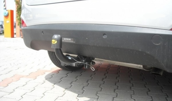 Carlig remorcare Hyundai ix35 dupa 2010 demontabil automat cu maneta marca Autohak [3]