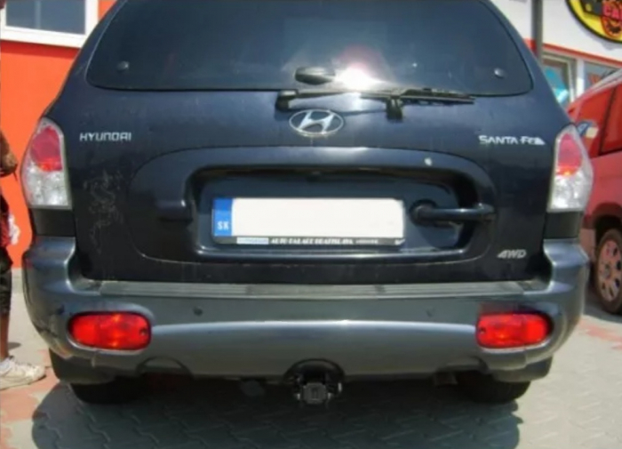 Carlig remorcare Hyundai Santa Fe 2000 - 2005 demontabil cu maneta marca Autohak [6]