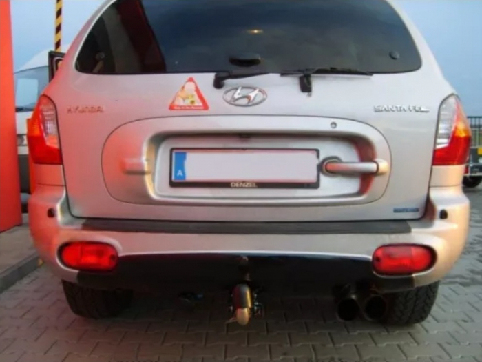 Carlig remorcare Hyundai Santa Fe 2000 - 2005 demontabil cu maneta marca Autohak [2]