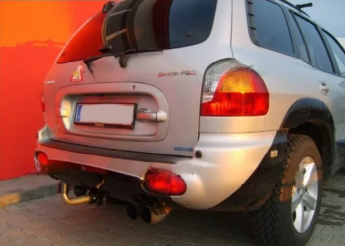 Carlig remorcare Hyundai Santa Fe 2000 - 2005 demontabil cu maneta marca Autohak [3]
