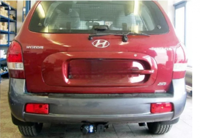 Carlig remorcare Hyundai Santa Fe 2000 - 2005 demontabil cu maneta marca Autohak [7]