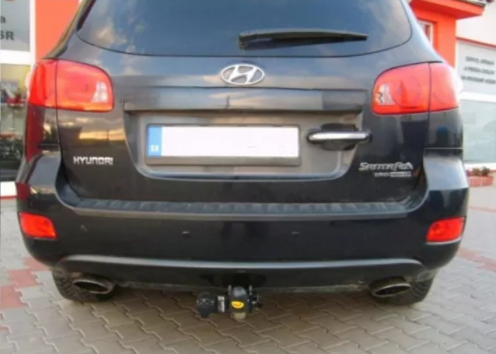 Carlig remorcare Hyundai Santa Fe 2006 - 2012 demontabil cu maneta marca Autohak [4]