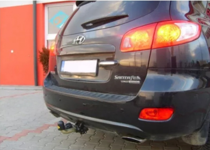 Carlig remorcare Hyundai Santa Fe 2006 - 2012 demontabil cu maneta marca Autohak [5]