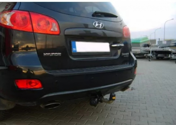 Carlig remorcare Hyundai Santa Fe 2006 - 2012 demontabil cu maneta marca Autohak [6]