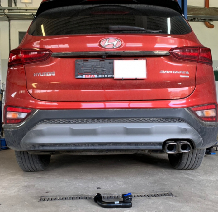 Carlig remorcare Hyundai Santa Fe 2018 - 07/2020 demontabil automat vertical marca Autohak [6]