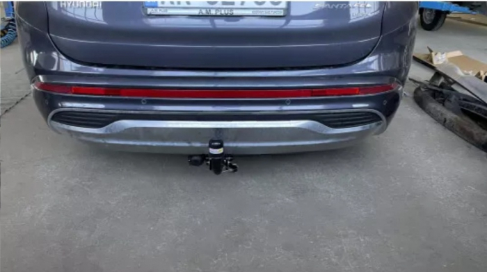 Carlig remorcare Hyundai Santa Fe dupa 10/2020 demontabil automat cu maneta marca Autohak [3]