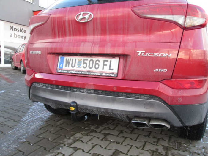 Carlig remorcare Hyundai Tucson 2015 - 2018 demontabil automat vertical marca Autohak [6]