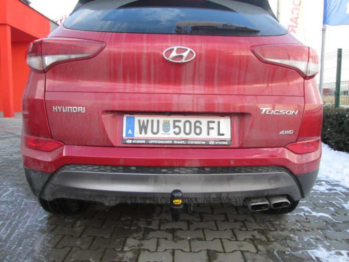Carlig remorcare Hyundai Tucson 2015 - 2018 demontabil automat vertical marca Autohak [9]