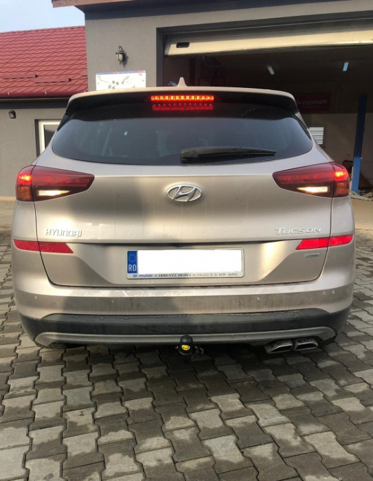Carlig remorcare Hyundai Tucson 2018 - 2019 demontabil automat cu maneta marca Autohak [3]