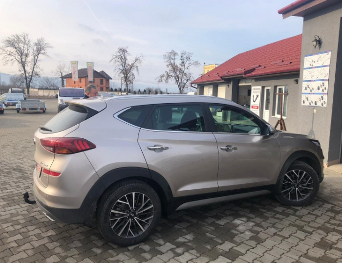 Carlig remorcare Hyundai Tucson 2018 - 2019 demontabil automat cu maneta marca Autohak [5]