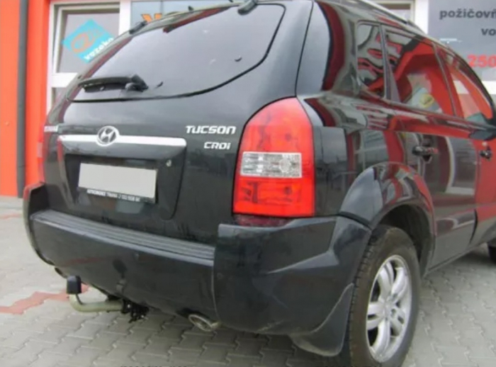Carlig remorcare Hyundai Tucson JM 2004 - 2011 demontabil cu maneta marca Autohak [4]
