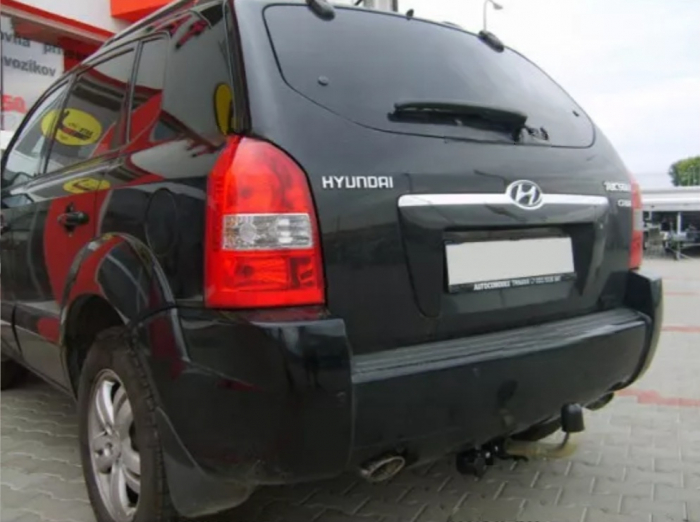 Carlig remorcare Hyundai Tucson JM 2004 - 2011 demontabil cu maneta marca Autohak [3]