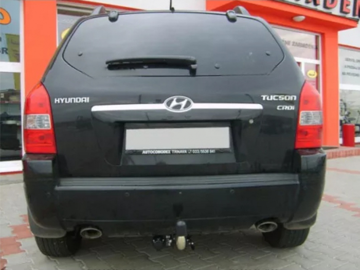 Carlig remorcare Hyundai Tucson JM 2004 - 2011 demontabil cu maneta marca Autohak [2]