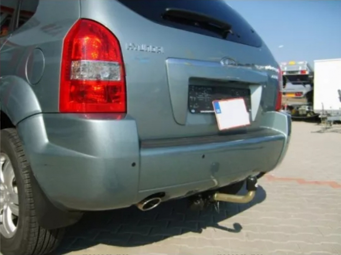 Carlig remorcare Hyundai Tucson JM 2004 - 2011 demontabil cu maneta marca Autohak [8]