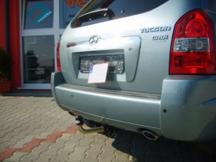 Carlig remorcare Hyundai Tucson JM 2004 - 2011 demontabil cu maneta marca Autohak [9]