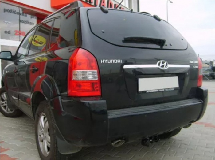 Carlig remorcare Hyundai Tucson JM 2004 - 2011 demontabil cu maneta marca Autohak [6]