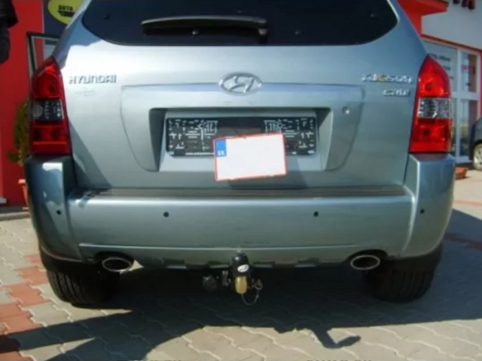 Carlig remorcare Hyundai Tucson JM 2004 - 2011 demontabil cu maneta marca Autohak [7]