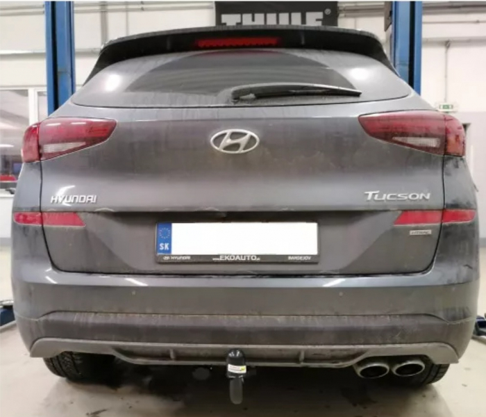 Carlig remorcare Hyundai Tucson N Line dupa 2019 demontabil automat vertical marca Autohak [4]