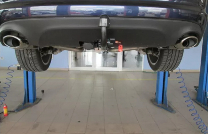 Carlig remorcare Jaguar XF sedan 2008 - 2015 demontabil automat vertical marca Thule [13]