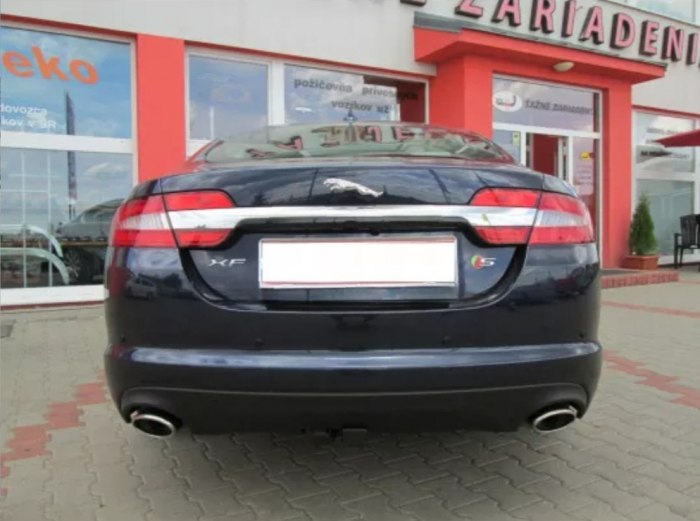 Carlig remorcare Jaguar XF sedan 2008 - 2015 demontabil automat vertical marca Thule [10]