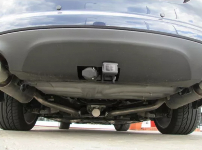 Carlig remorcare Jaguar XF sedan 2008 - 2015 demontabil automat vertical marca Thule [14]